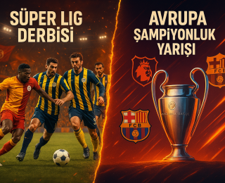 Süper Lig’de Derbi Heyecanı ve Avrupa’da Şampiyonluk Yarışı Kızışıyor!