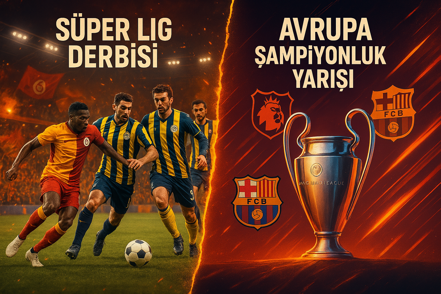 Süper Lig’de Derbi Heyecanı ve Avrupa’da Şampiyonluk Yarışı Kızışıyor!